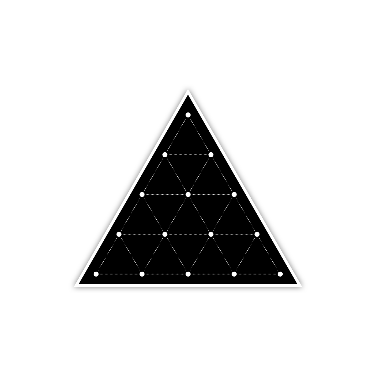 Tetractys — sacred geometry diagram